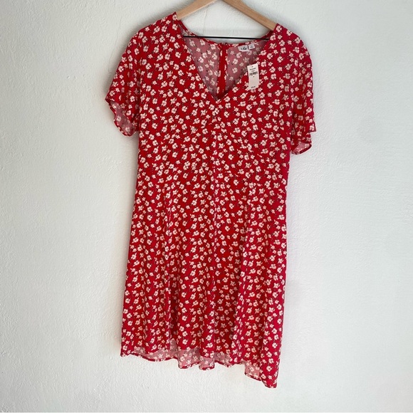 GAP Red Flutter‎ Sleeve Sundress - Picture 1 of 8